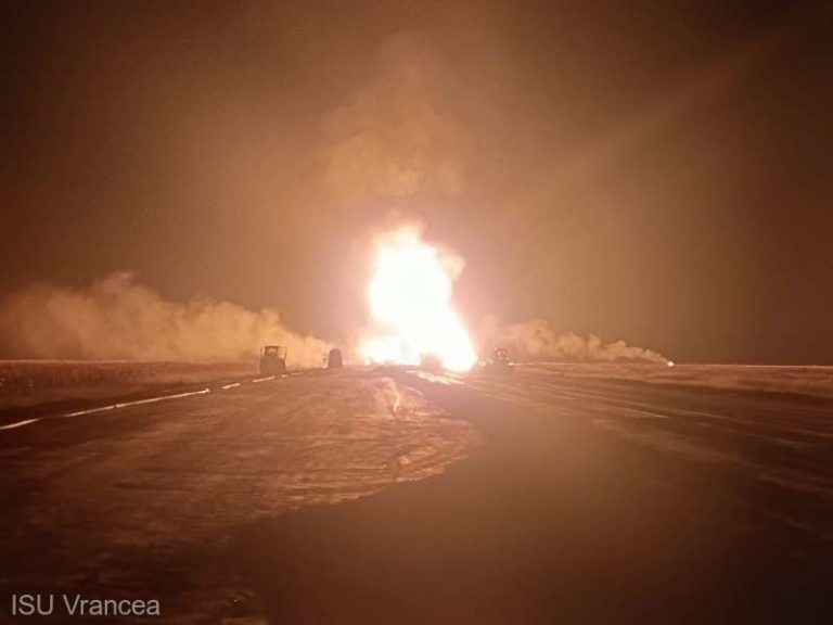 В Румынии взорвался газопровод в уезде Вранча, есть погибшие и раненые
