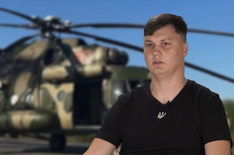ВСУ показали российского пилота, который «перегнал» в Украину военный вертолет Ми-8