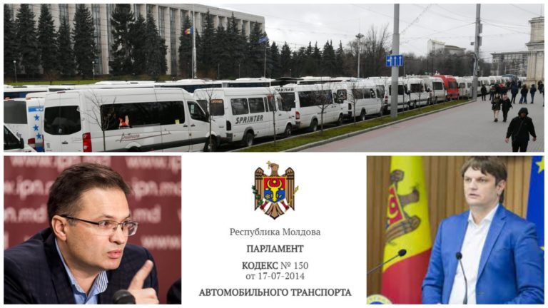 Протест перевозчиков в Кишиневе: чем недовольны и что требуют
