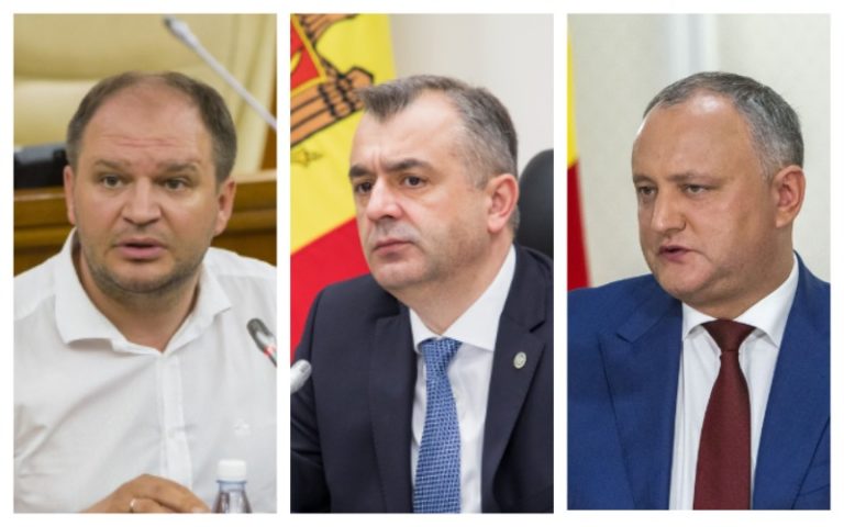 Лидеры трех партий Чебан, Кику и Додон отреагировали на идею Санду о проведении референдума