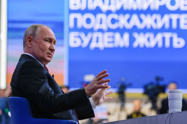 Путин провел первую с начала войны прямую линию. Главное
