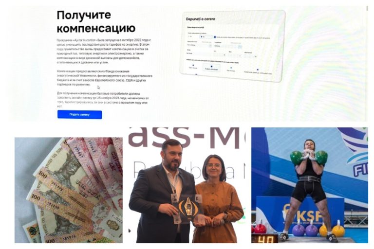 Национальная премия по этике nokta, победа гагаузского гиревика на чемпионате Европы, глава «Молдовагаз» о газе от Шора и снова компенсации – топ материалов недели