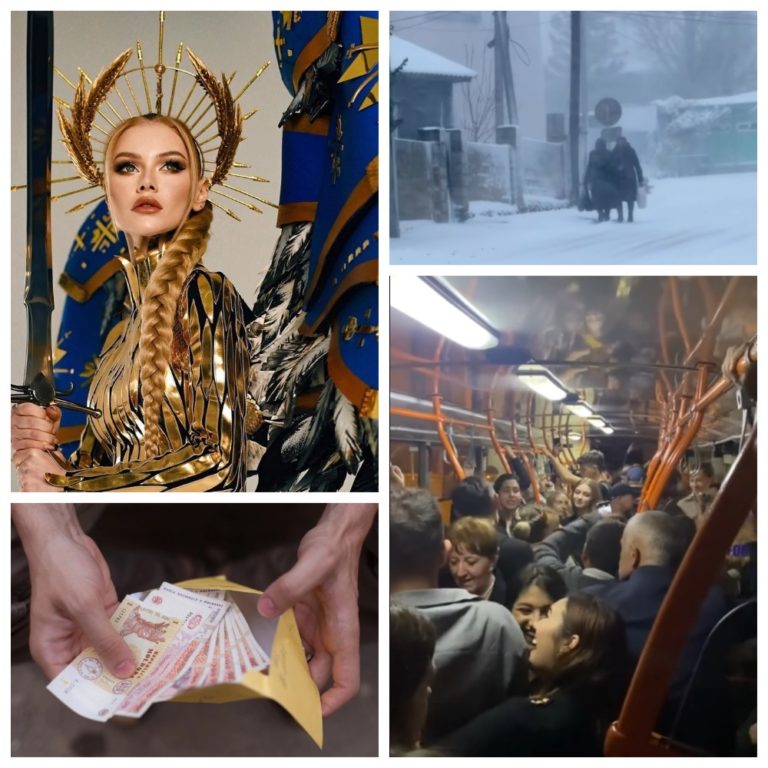 Украинка с мечом, поющий троллейбус в день Кишинева, погодные аномалии в Гагаузии, чьи новогодние поздравления смотрят гагаузы и… компенсации – топ года материалов nokta