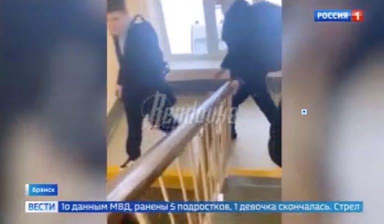 Российские федеральные каналы уделили стрельбе в брянской школе 30 секунд