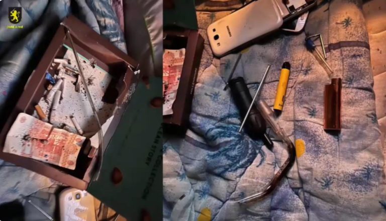 (ВИДЕО) Кишинёвец организовал наркопритон у себя в квартире
