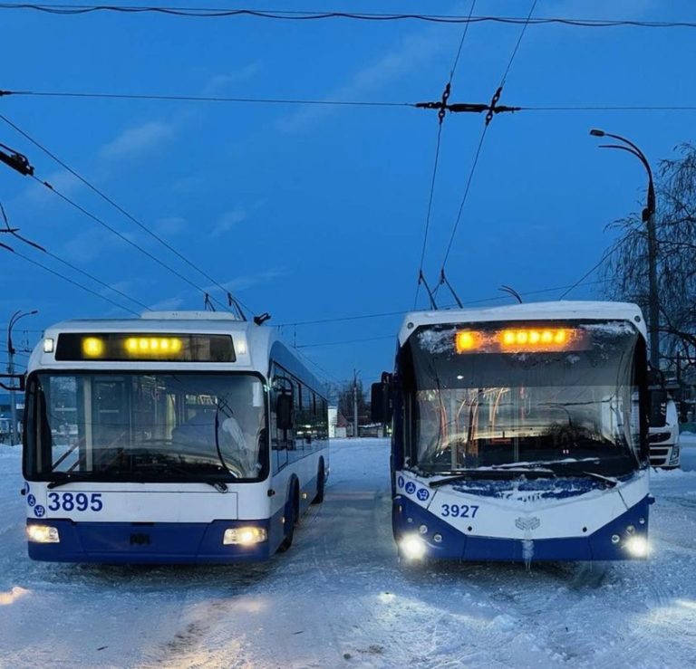 В Кишинёве восстановили движение общественного транспорта, но график может измениться
