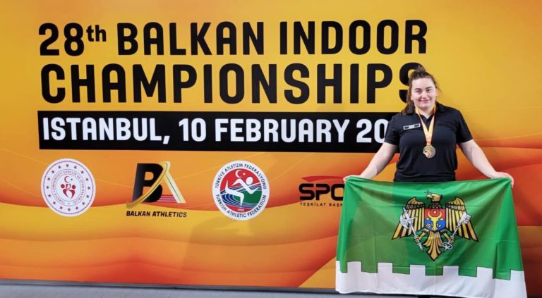 Молдавская легкоатлетка в третий раз завоевала золото на чемпионате Балкан
