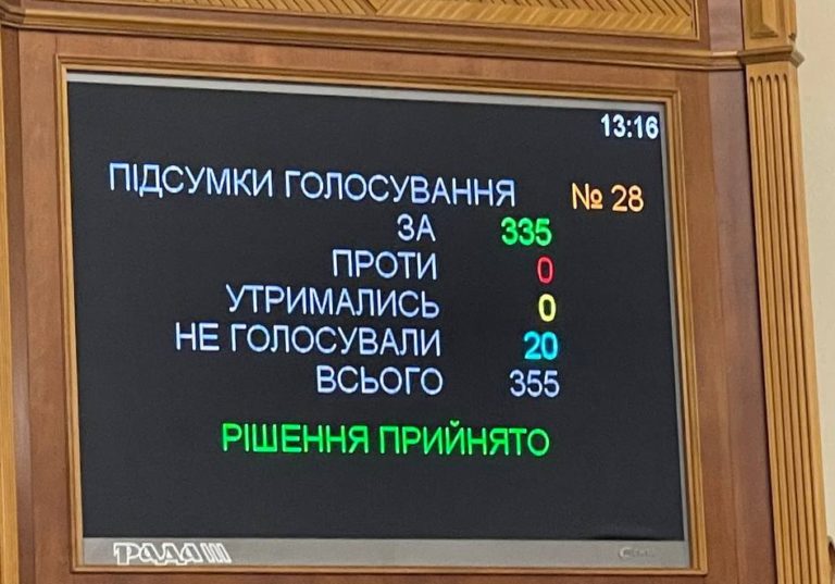 В Украине вновь продлили военное положение и мобилизацию