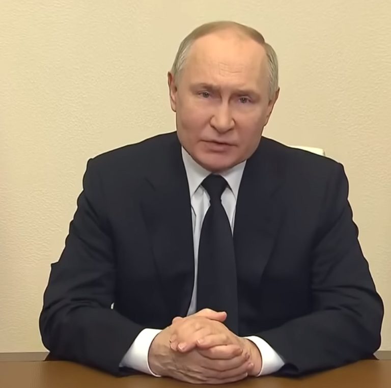 Путин заявил, что у террористов из «Крокуса» якобы было «окно» на границе с Украиной