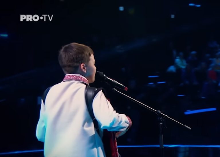(ВИДЕО) Подросток из Единец покорил жюри Românii au talent игрой на аккордеоне
