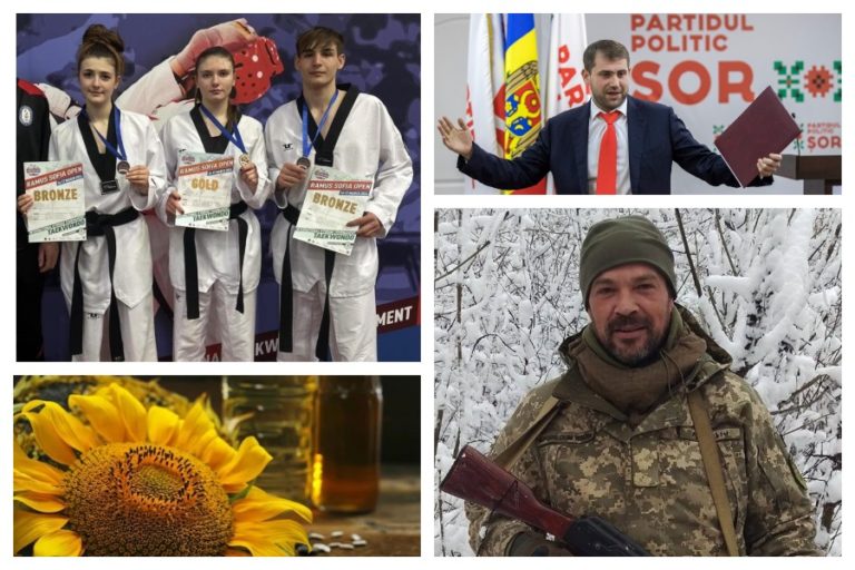 Победы наших спортсменов, гибель гагауза на войне, отмена запрета на партию «Шор» и закрытие крупнейшего производителя масла в Молдове – топ материалов недели