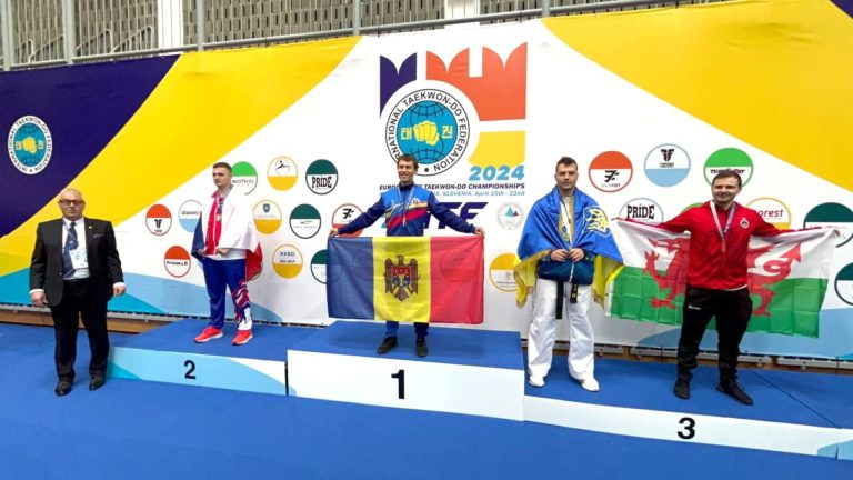 Молдавская сборная завоевала 7 медалей на чемпионате Европы по тхэквондо