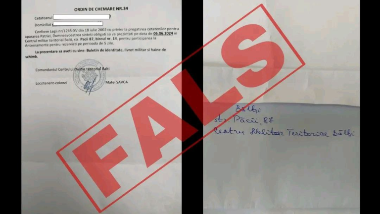 Минобороны Молдовы опровергло фейковые повестки на учения резервистов