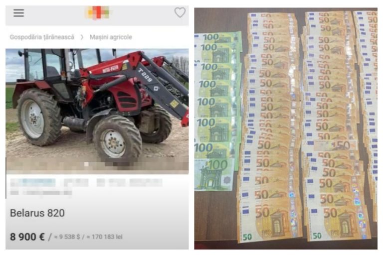 (ВИДЕО) 8,5 тысяч евро за несуществующий трактор — два мошенника обманули фермера из Дрокии