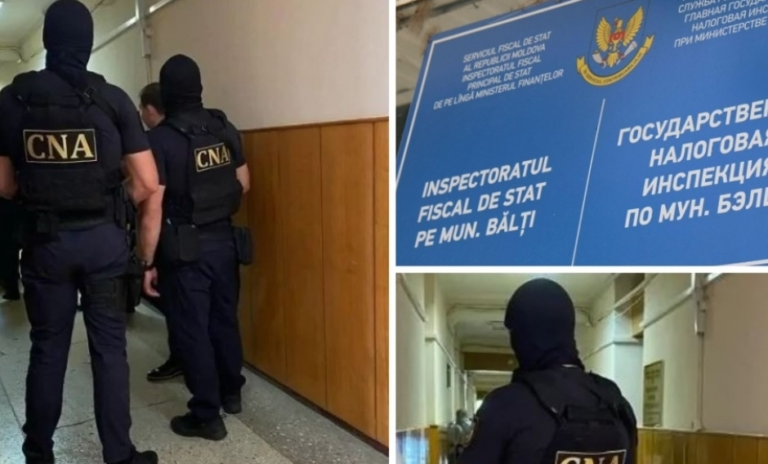 В офисах налоговой на севере Молдовы прошли обыски по делу о коррупции