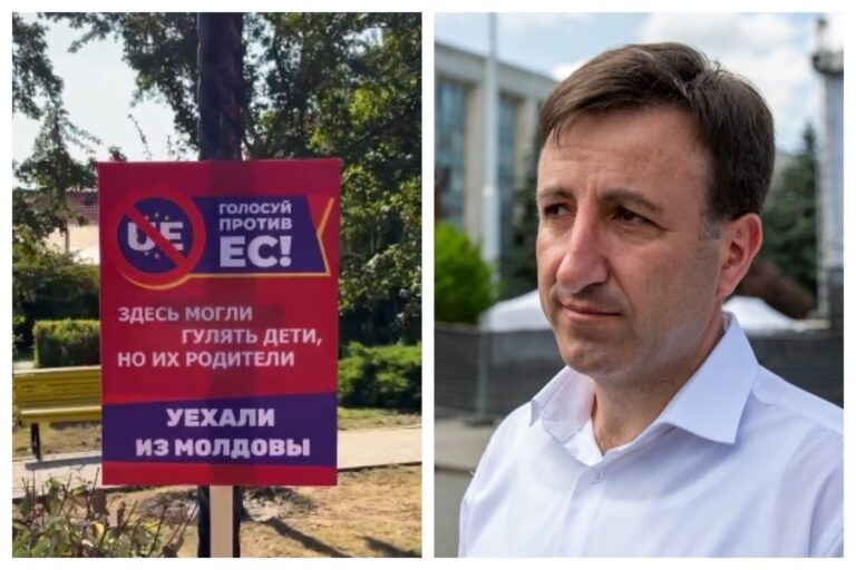 Таблички против ЕС в городах Молдовы нарушают Закон о рекламе и Кодекс о выборах — ЦИК