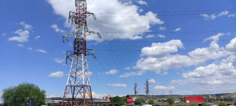 электроэнергия линия электропередач Румыния