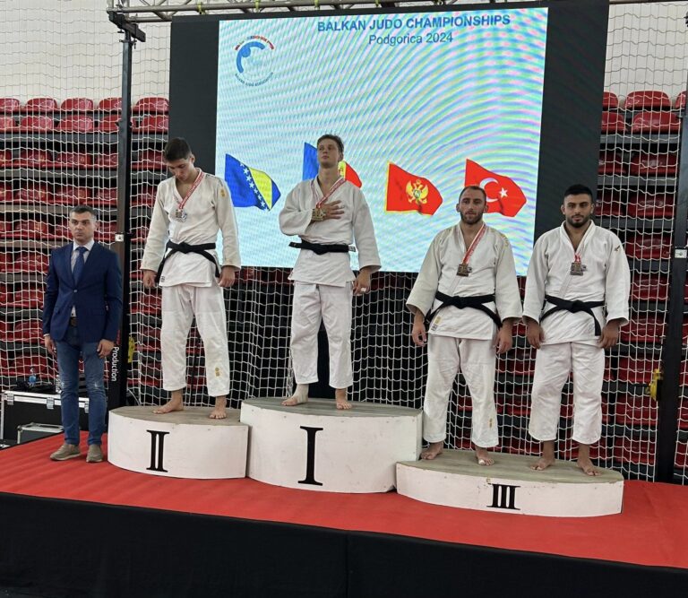Восемь дзюдоистов из Молдовы завоевали медали на Балканском чемпионате