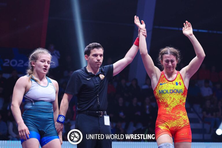 Молдавская спортсменка Ирина Рынгач — чемпионка мира по борьбе