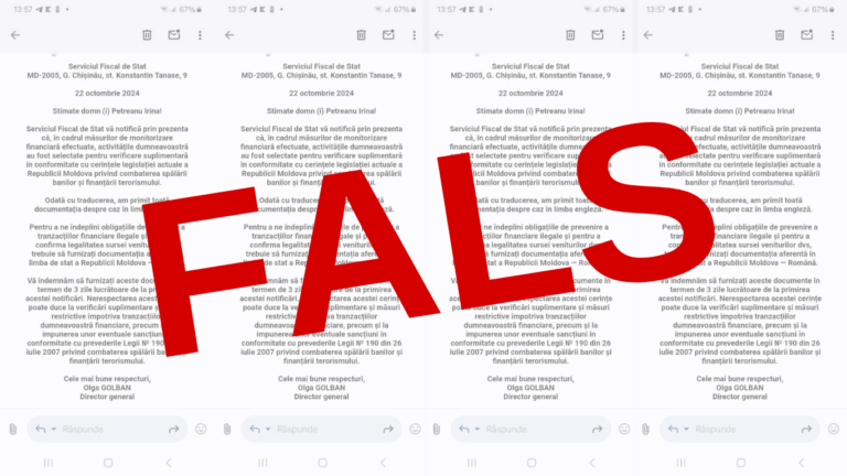 Новая волна дезинформации — Налоговая служба просит игнорировать фейковые письма