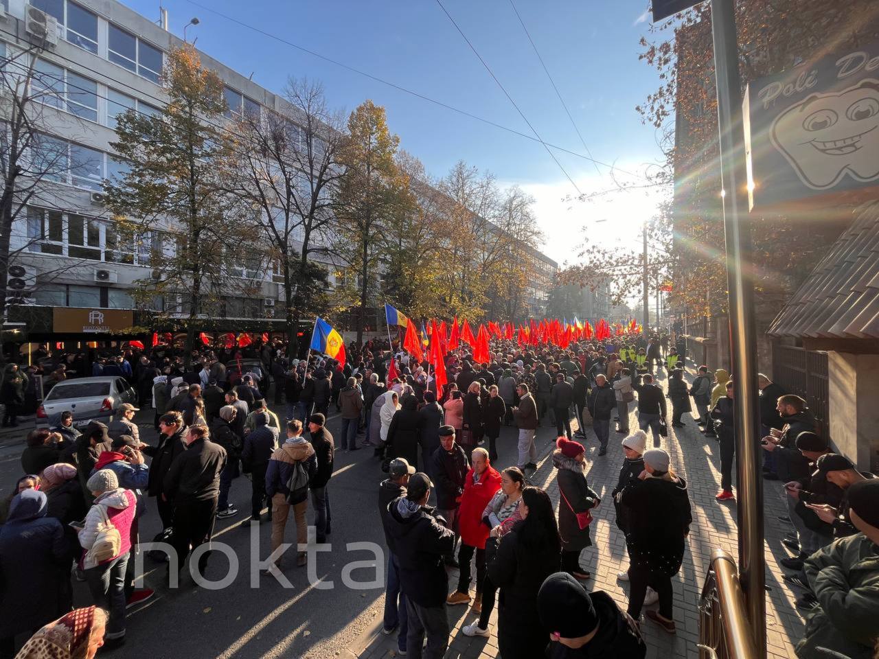 протест социалистов