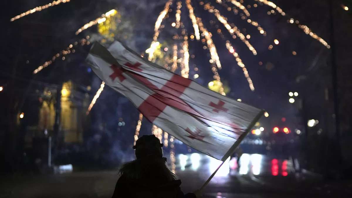 Протесты в Грузии