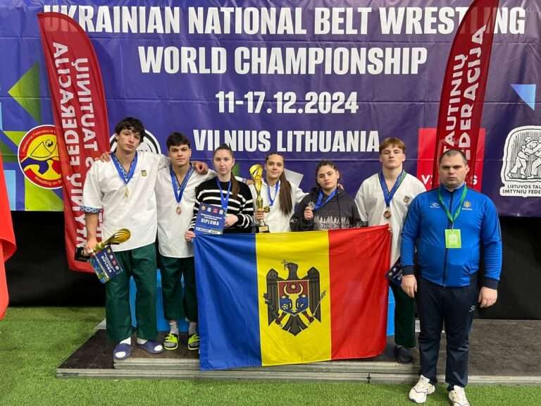 Молдавские спортсмены завоевали 6 медалей на чемпионате мира по борьбе на поясах