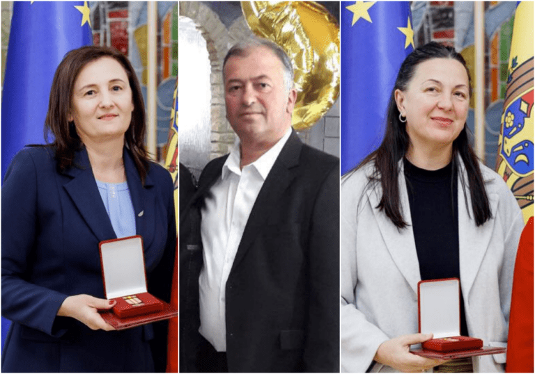 Трое жителей Гагаузии награждены медалями Meritul Civic за вклад в развитие региона