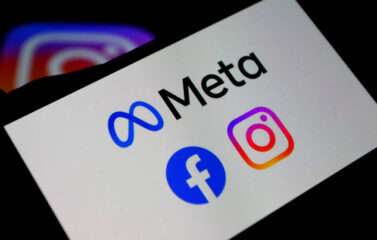 Логотипы Meta, Facebook и Instagram