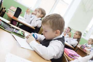 школа первоклассник урок