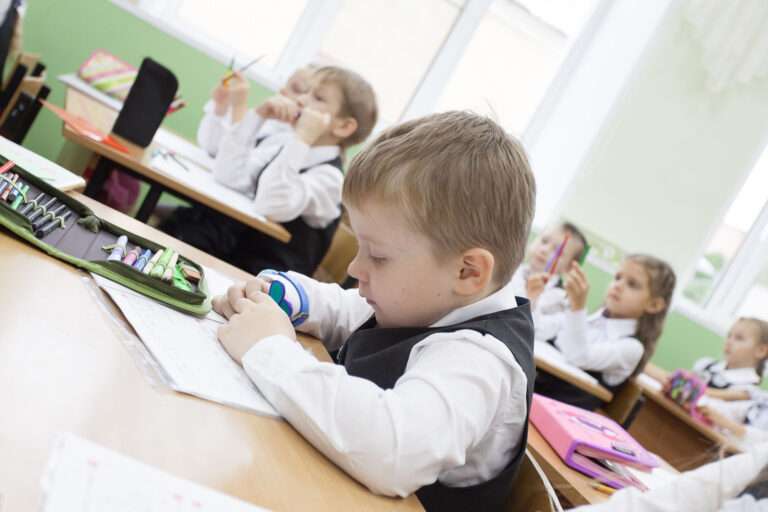 школа первоклассник урок