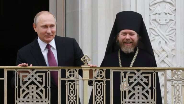 Владимир Путин и Тихон Шевкунов