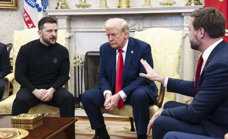Перепалка в Овальном кабинете и срыв переговоров — как прошла встреча Трампа и Зеленского