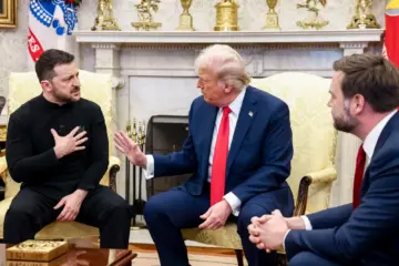 Владимир Зеленский Дональд Трамп Джей Ди Вэнс