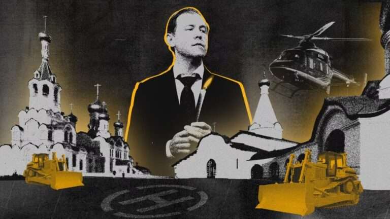 Российский вице-премьер строит для себя храм и VIP-склеп на месте «Леса Победы»