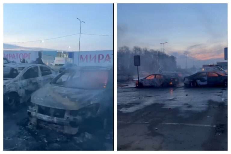 Мираторг парковка Москва атака дронов