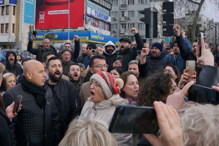 Протест в Стамбуле