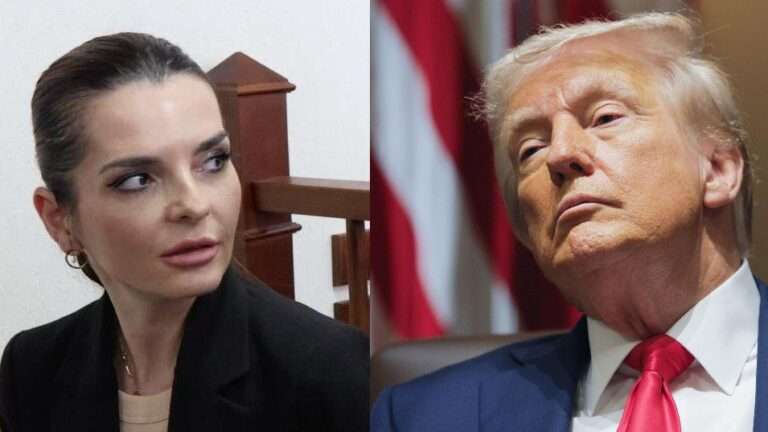 Евгения Гуцул и Дональд Трамп
