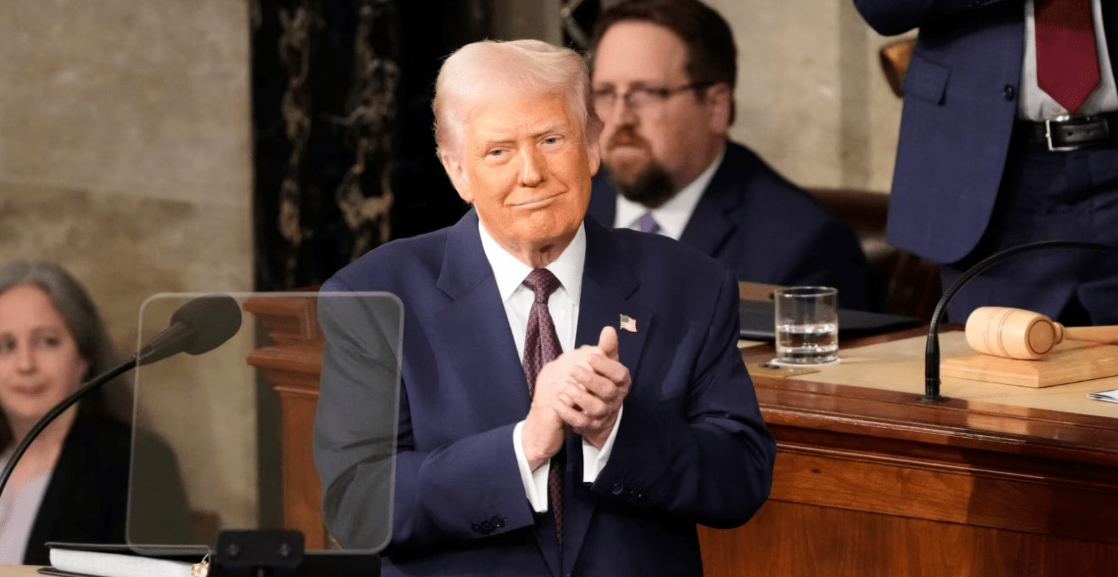 Дональд Трамп речь в Конгрессе