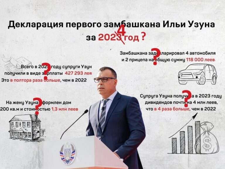Илья Узун декларация 2024