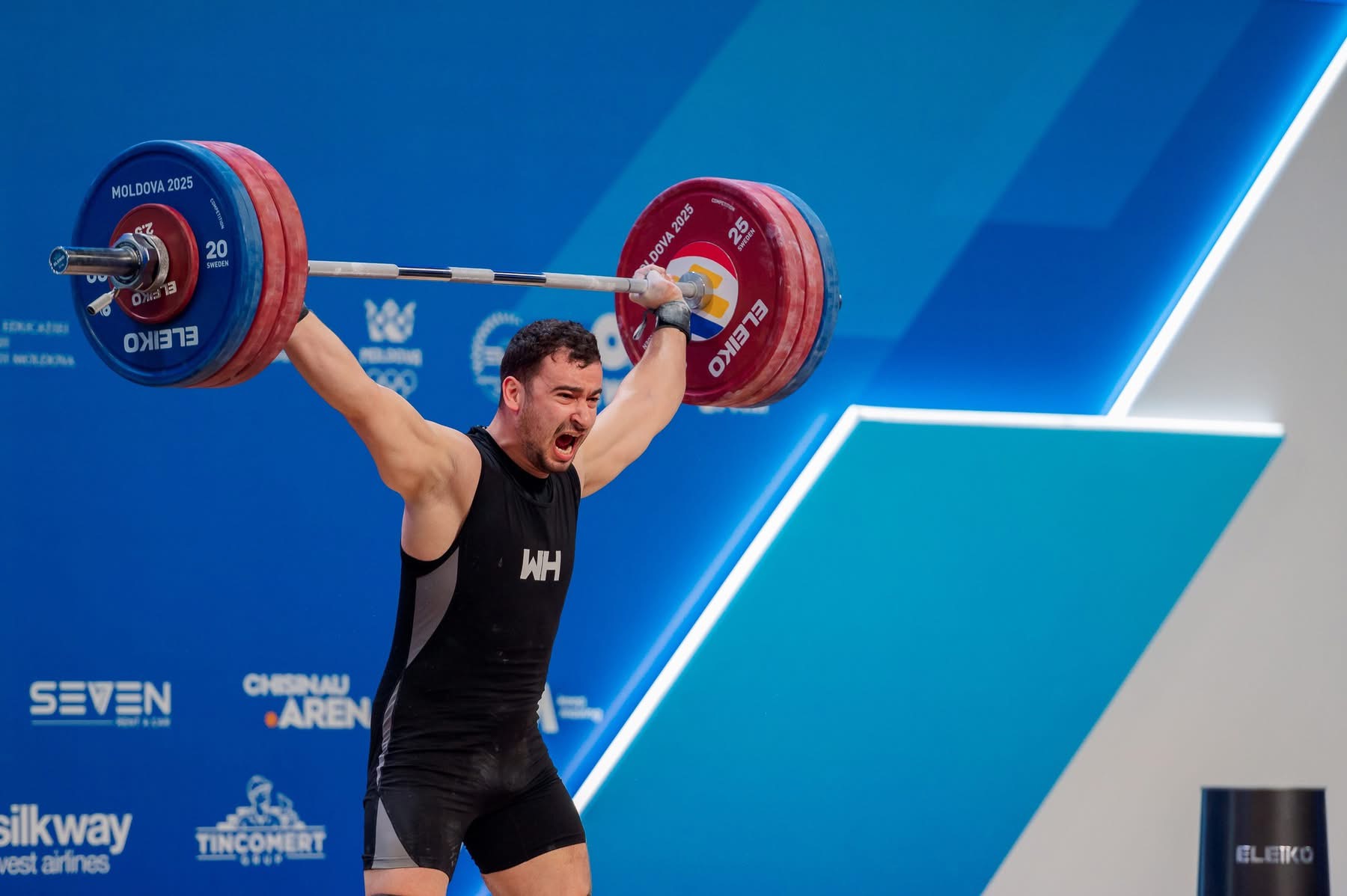 Марин Робу чемпионат Европы по тяжелой атлетике Кишинев Молдова 18 апреля 2025