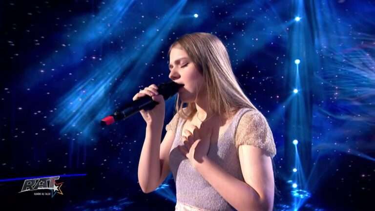 (ВИДЕО) Певица из Комрата выступила на Românii au talent и вызвала овации жюри