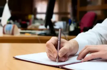 диктант, тетрадь, ученик