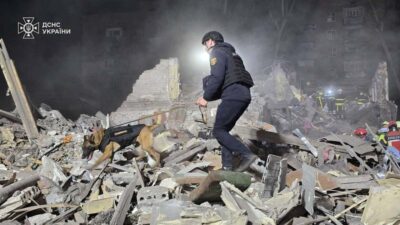 Удар России по Киеву