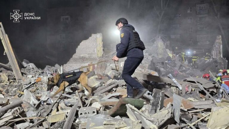 Удар России по Киеву