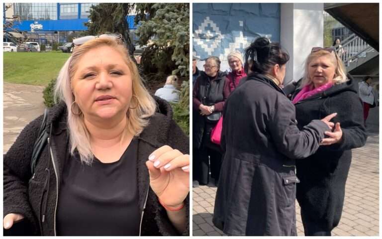 (ВИДЕО) Одна из митингующих в защиту Гуцул напала на прохожего, это оказалась шоровский куратор