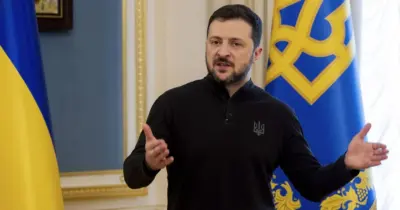 Владимир Зеленский апрель 2025 президент Украины брифинг