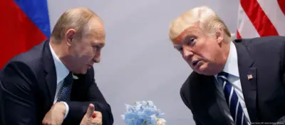 Владимир Путин и Дональд Трамп