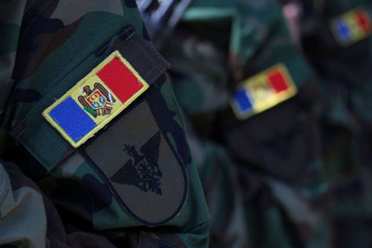 Военнослужащие молдавской армии
