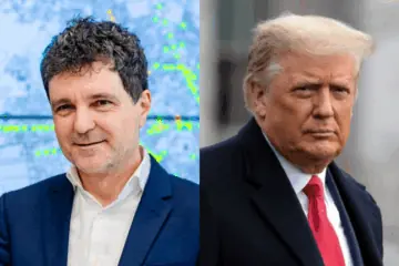 Никушор Дан и Дональд Трамп